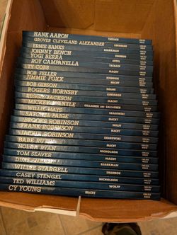 23 Baseball Legends Hardcover Books By Chelsea House Publishing