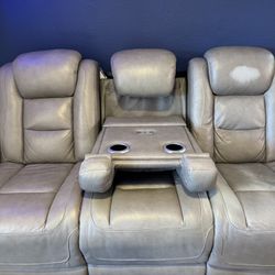 Reclining Electric Powered Sofa