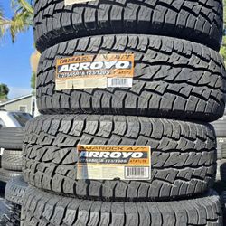 LT275/65R18 Set Of 4 Arroyo A/T New Tires