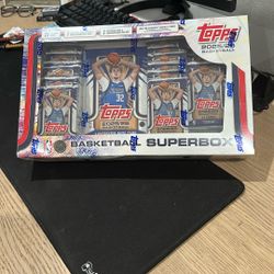 Topps 2025/26 basketball super box