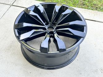 21” 21x9 ET34 Black Rim VW Atlas 18-23 Cross Sport Wheel