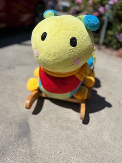 Caterpillar Plush Baby Rocking Toy
