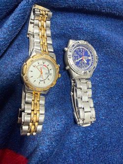 Seiko Chronograph + Seiko Kinetic/Quartz Watch – 2 Watch Bundle