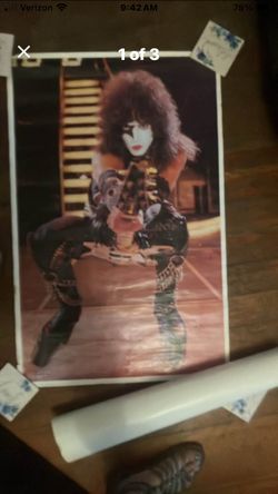 Vintage Kiss poster