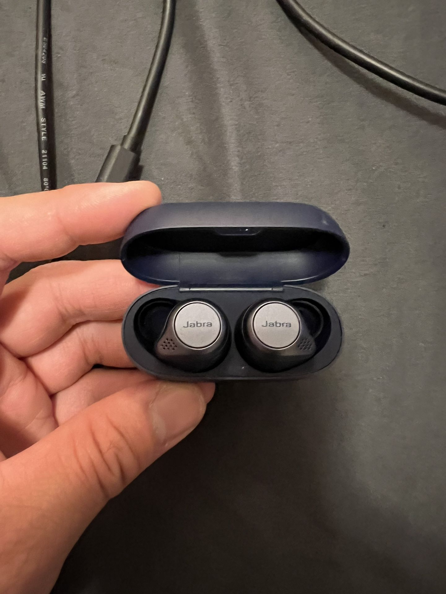 Jabra Elite Active 75T Wireless Earbuds - Gray