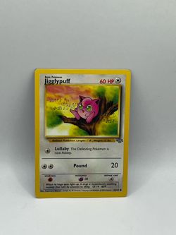 Pokemon Jungle Jigglypuff Card #54