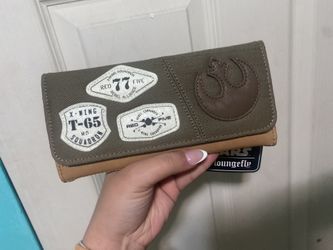 Star Wars Loungefly Rebel Resistance Bifold Wallet (Tan Multi, One Size)