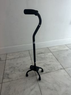 New Quad Walking Cane Adjustable