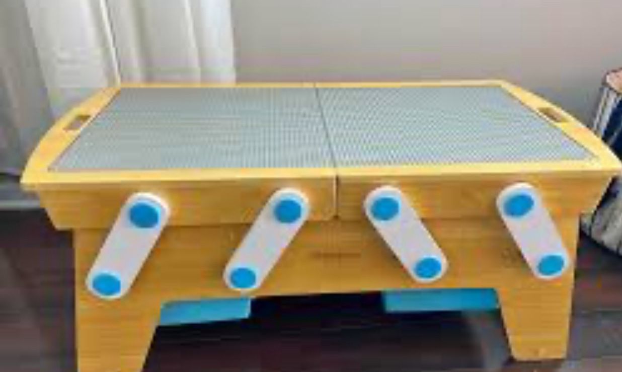 Kidkraft Wooden Building Block Table