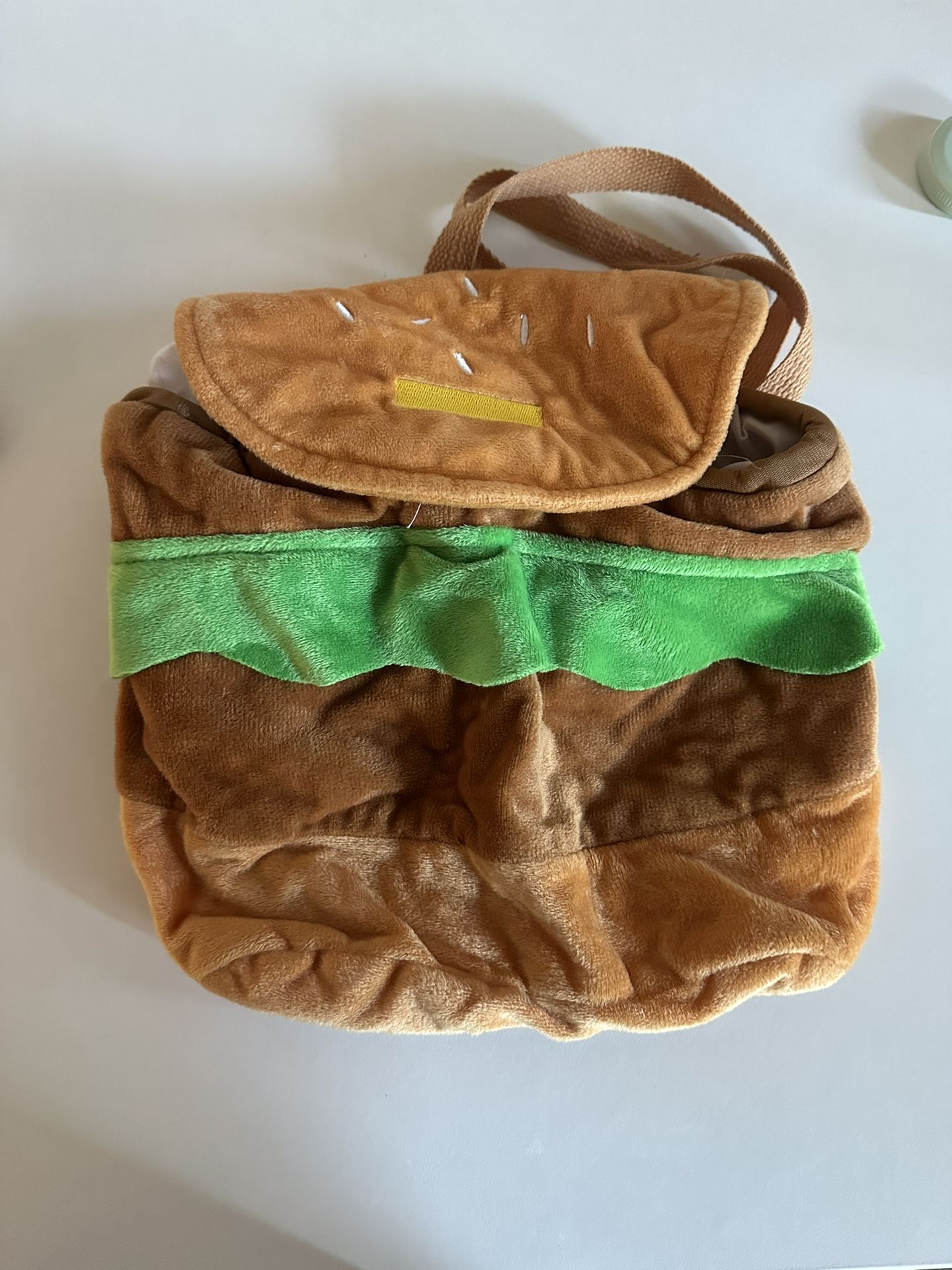 🍔 Hamburger Backpack – Fun & Unique Design