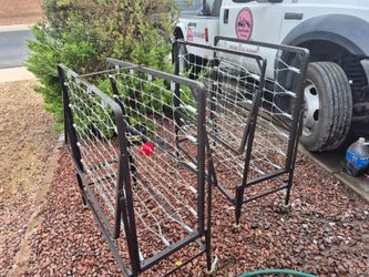 Two Folding bed frames