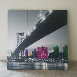 Cityscape 3 Piece Art