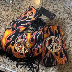 Purse Eyeglass Case Wallet W/ Small Note Book