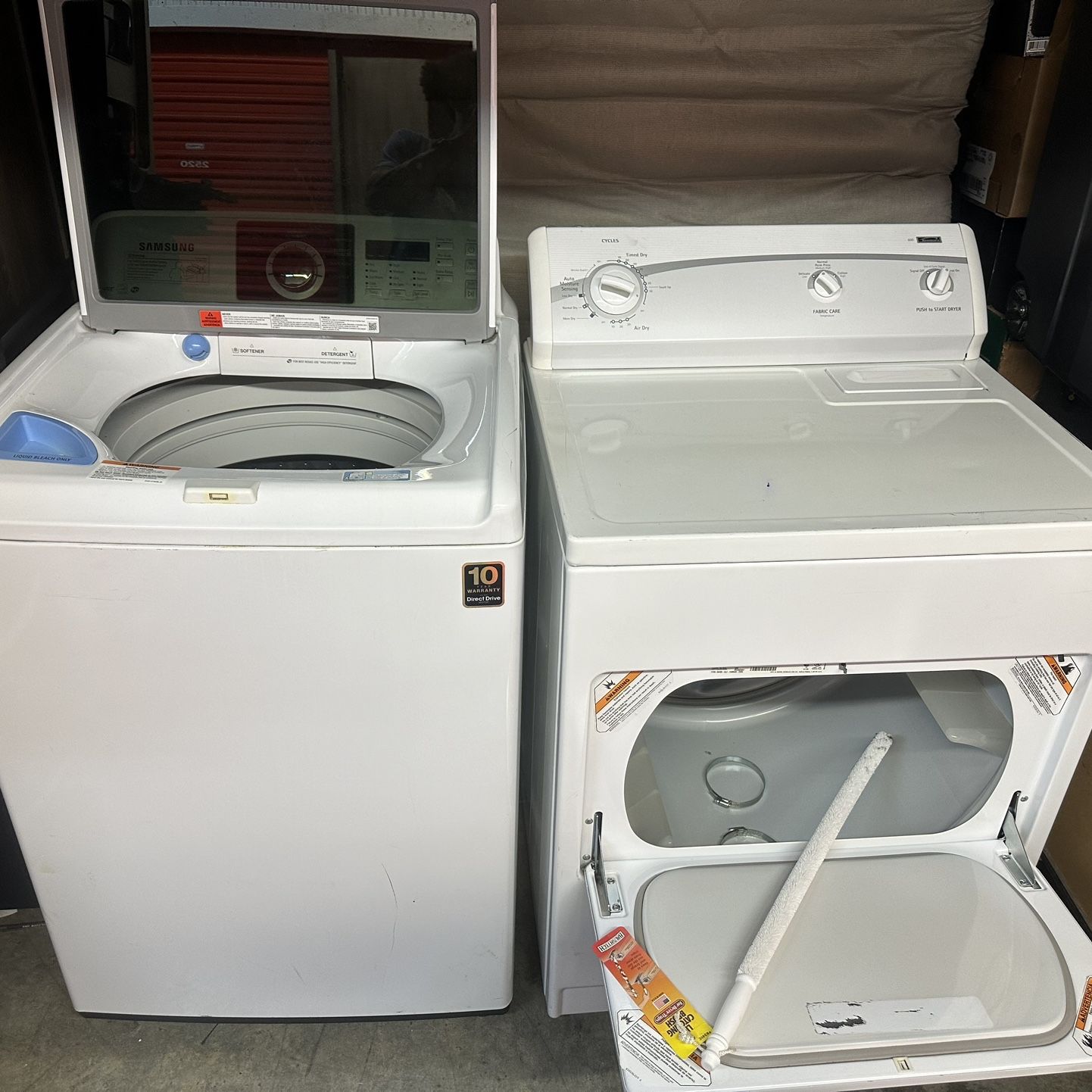 Gently Used Washer & Dryer