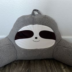 sloth back resting pillow 
