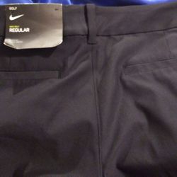 Nike Golf Pants Black Size Of Regular!!