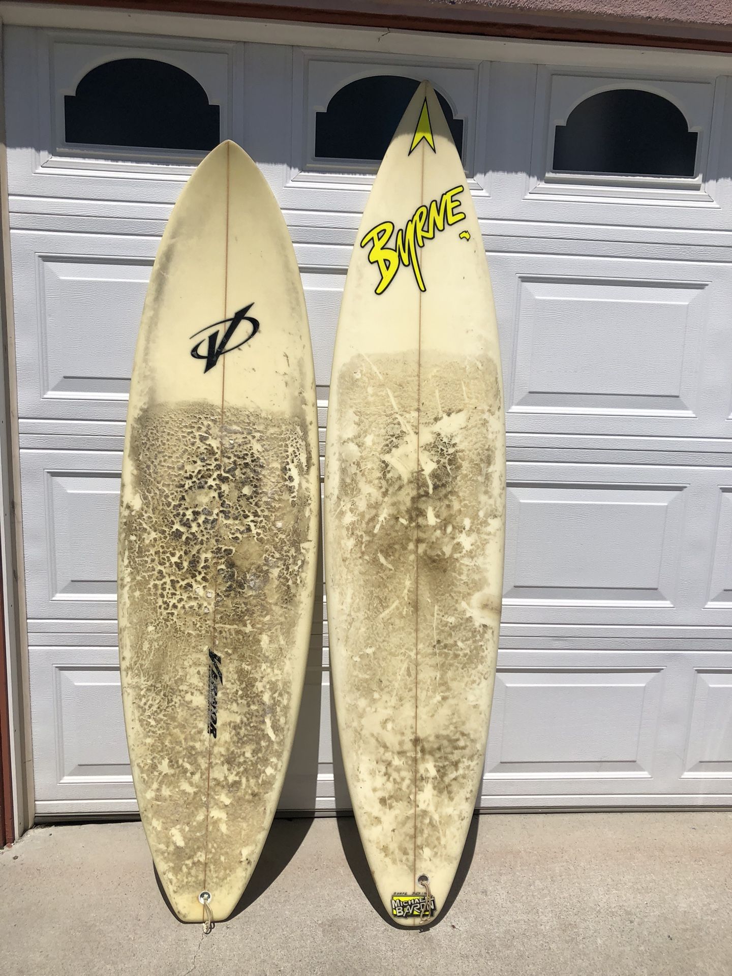 Surfboards - Vernor 6’2 & Byrne 6”8 Tri-Fin