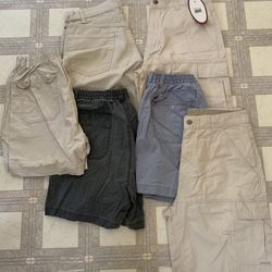 Men’s Shorts 6 Pair Some New W/tags
