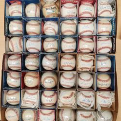 Every Signed Baseball In This Pic: $25, and 5 For $100!