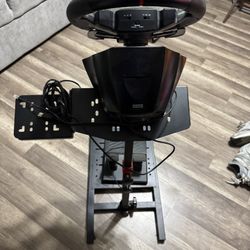 Racing Wheel For Ps5/ps4, Comes With The Stand, Used Only Five Times 