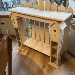 Nice Birdhouse Shelf Handmade 