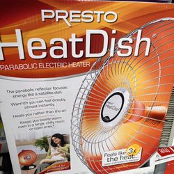 Presto Heat Dish Parabolic Electric Heater