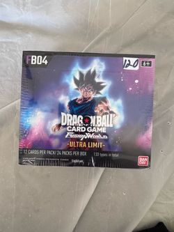 fb04 dragon ball booster box tcg