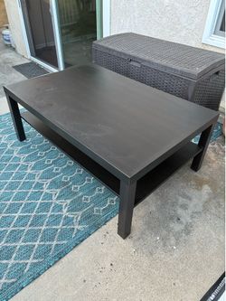 IKEA (I think) LACK Coffee Table – Black-Brown – $20 OBO