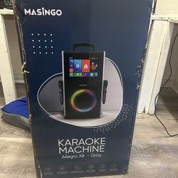 Masingo Professional Karaoke Machine allergo X8 2.0