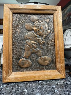 Mickey Mouse In Copper