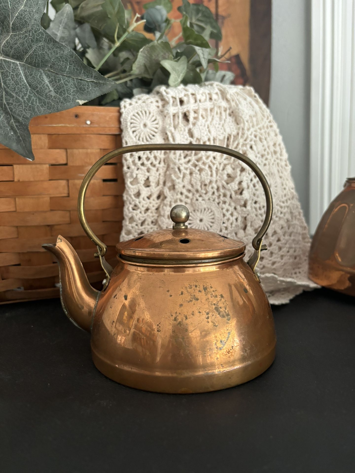 Vintage Copper Kettle