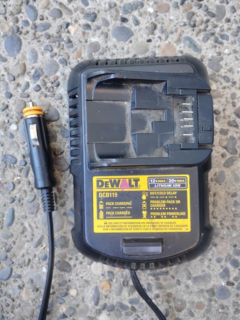 DeWalt Battery Charger For Car