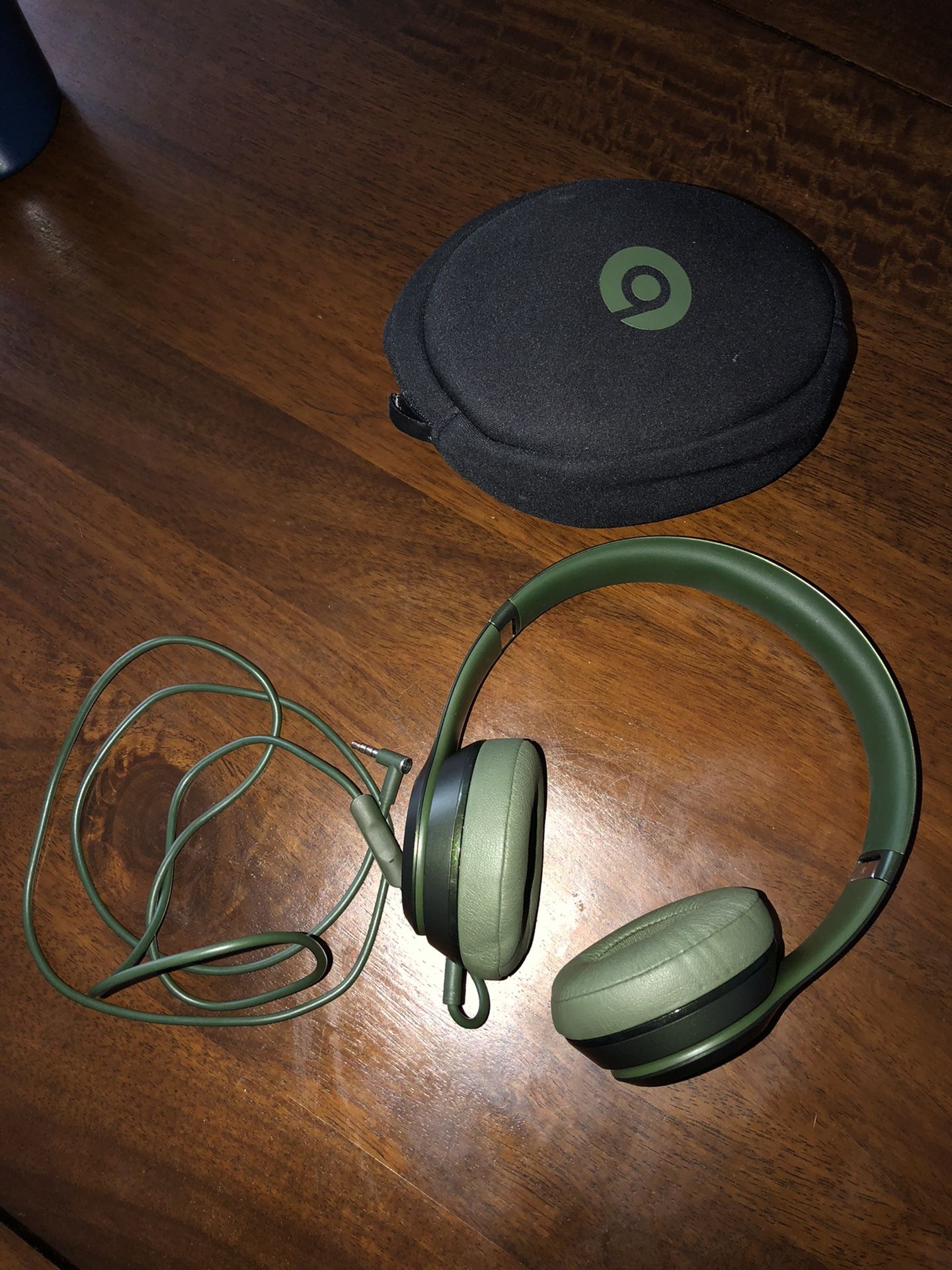 Army Green Beats Headphones