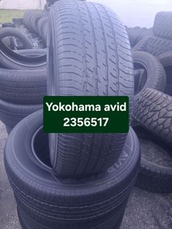 4 used tire Yokohama Avid Tire 235/65/17