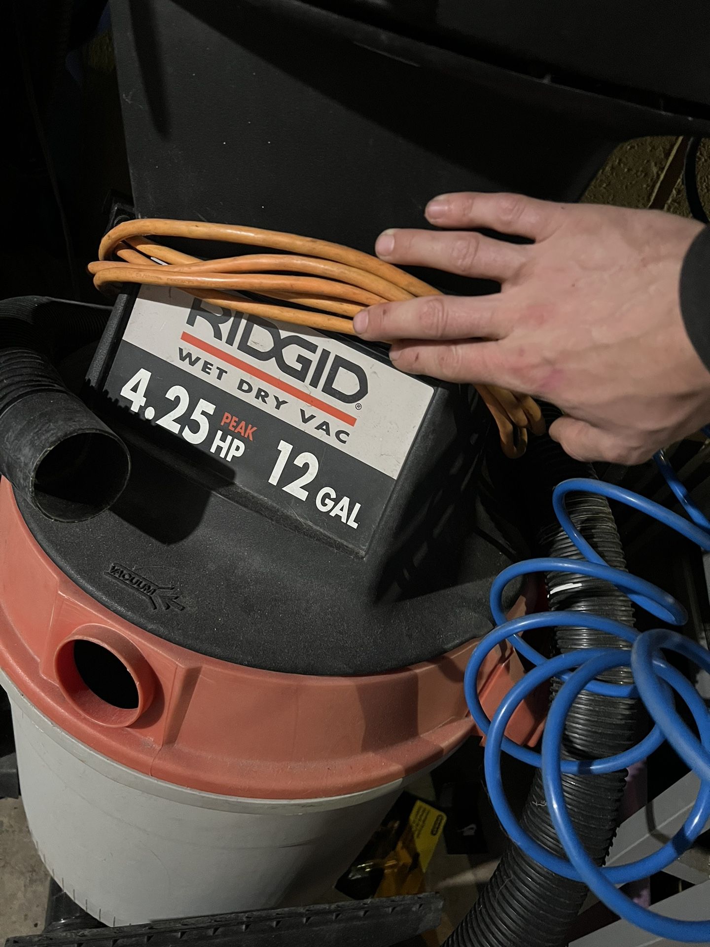 Ridgid 12gallon Shop Vac