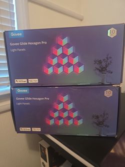 Govee Glide Hexagon Pro $100 each or $150 for both