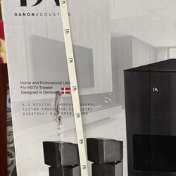 HOME TV THEATER SYSTEM NEW IN BOX $150