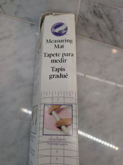 Wilton Measuring Mat, Polyester, White
