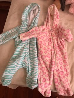 Baby warm onesies