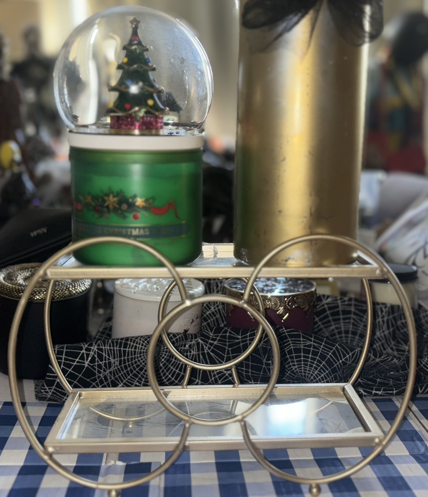 Bath & Body Works Three Wick Topper Candle Christmas