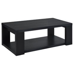 Pavone Black Coffee Table