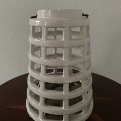  Ceramic Modern Lighthouse Candle Holder 