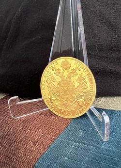 Vintage 1915 Austrian 4 Ducat 23kt Gold Coin Emperor Franz-Joseph Ferdinand | PMV Authentic