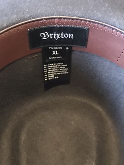 Brixton wool Hat light Grey