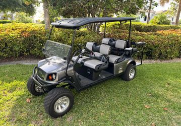 Ezgo 6 seater golf cart lithium