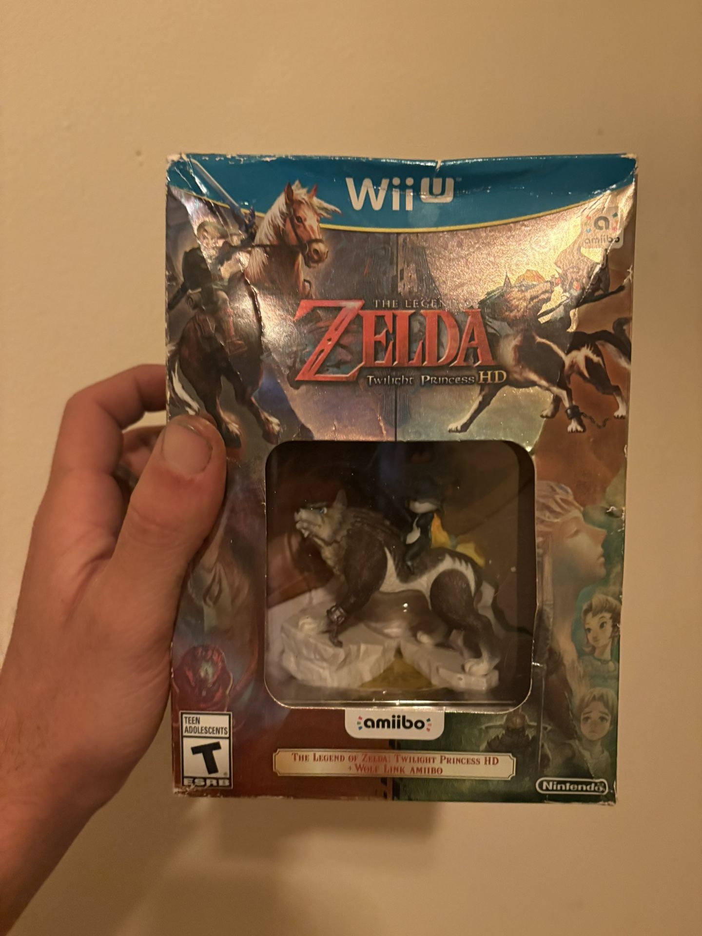 zelda twilight princess + wolf link amiibo