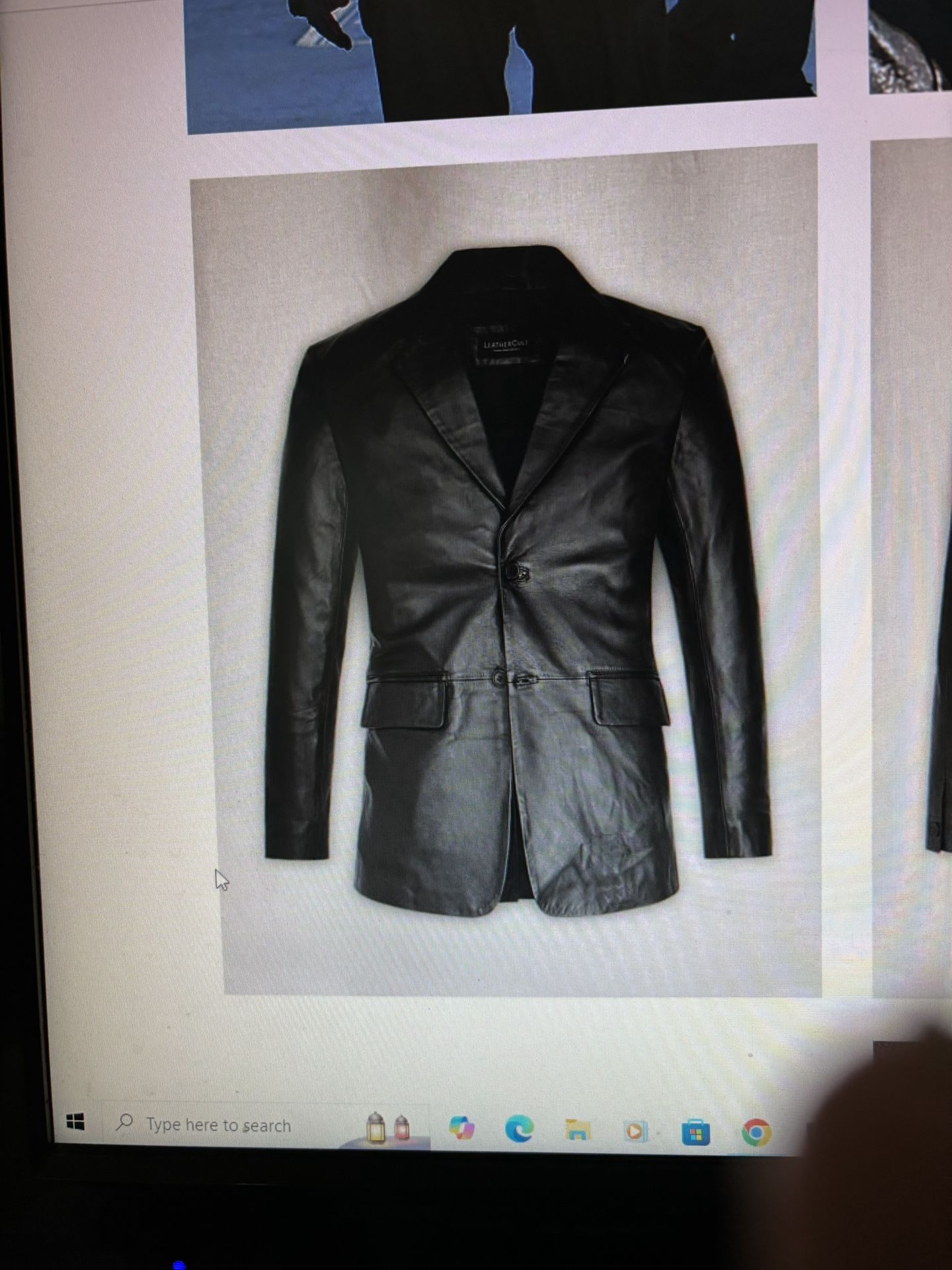 BLACK LEATHER
