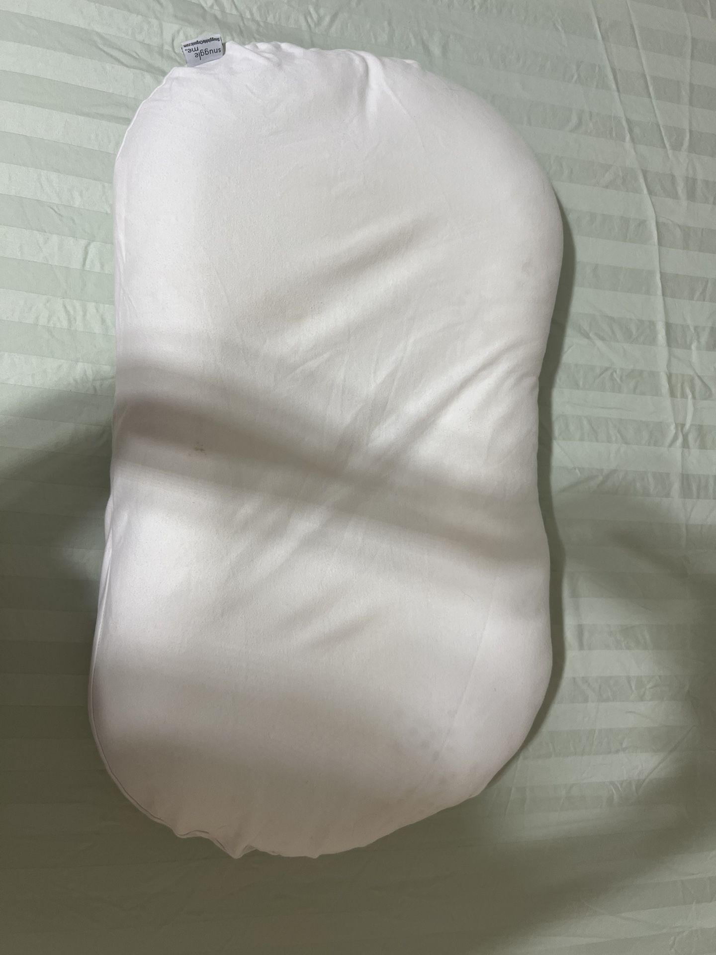 Snuggle me pillow for baby