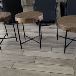 Coffee table, Two End Tables