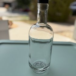(19) Count Heavy Duty Glass Bottles W Plug